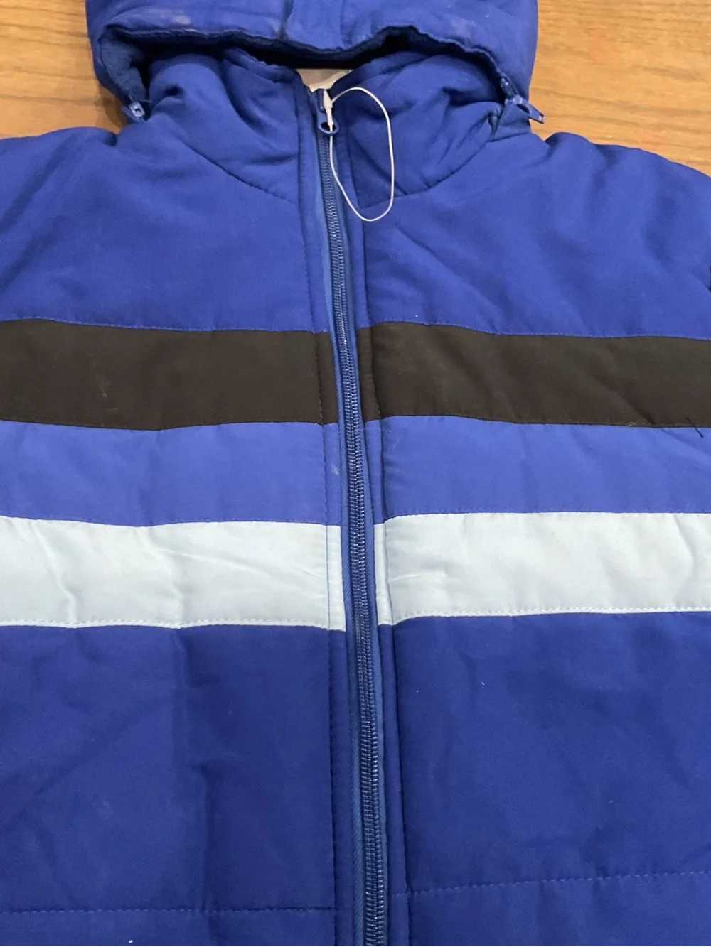 Operation Warm Boys Blue Jacket Size 10/12 Like New